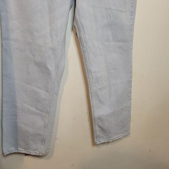 Abercrombie & Fitch Curve Love Women’s Ultra High-Rise Ankle Straight Jeans sz30 - Picture 3 of 8